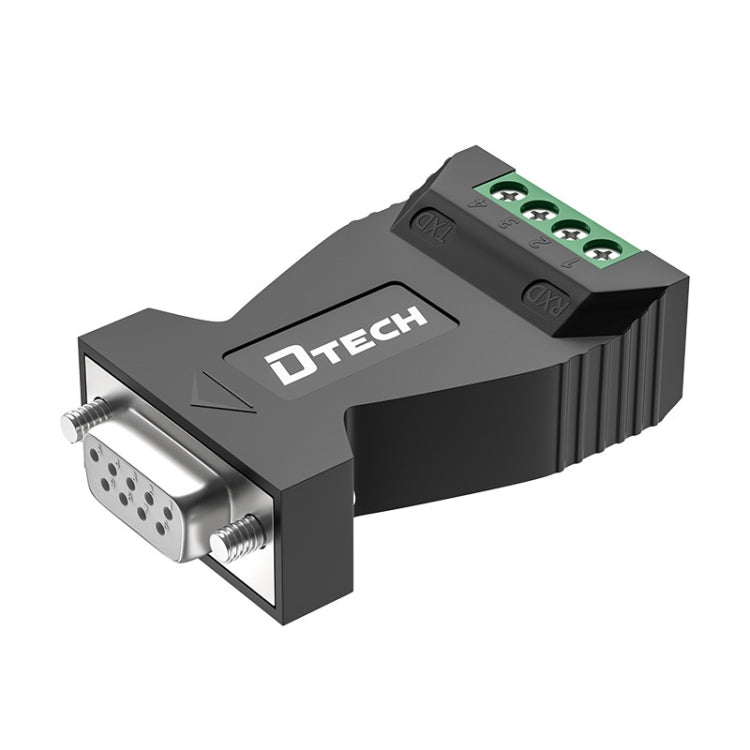 DTECH DT-9001 เกรดอุตสาหกรรม ป้องกันฟ้าผ่าและไฟกระชาก RS232 เป็น 485 Converter, DT-9001