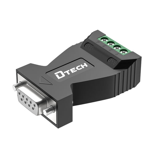 DTECH DT-9001 เกรดอุตสาหกรรม ป้องกันฟ้าผ่าและไฟกระชาก RS232 เป็น 485 Converter, DT-9001