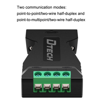 DTECH DT-9001 เกรดอุตสาหกรรม ป้องกันฟ้าผ่าและไฟกระชาก RS232 เป็น 485 Converter, DT-9001
