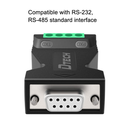 DTECH DT-9001 เกรดอุตสาหกรรม ป้องกันฟ้าผ่าและไฟกระชาก RS232 เป็น 485 Converter, DT-9001