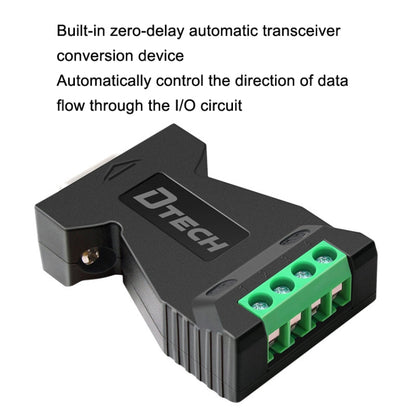 DTECH DT-9001 เกรดอุตสาหกรรม ป้องกันฟ้าผ่าและไฟกระชาก RS232 เป็น 485 Converter, DT-9001