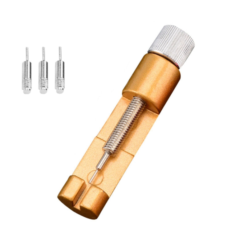 เครื่องมือซ่อมแซมสายนาฬิกาแบบถอดสายนาฬิกาแบบปรับได้, Black, Golden