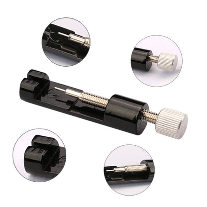 เครื่องมือซ่อมแซมสายนาฬิกาแบบถอดสายนาฬิกาแบบปรับได้, Black, Golden