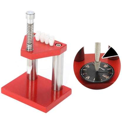 Watch Hand Plunger Puller Remover พร้อมชุดแม่พิมพ์พลาสติก 9 ชิ้น, Single Needle Pressure Needle