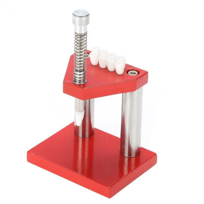 Watch Hand Plunger Puller Remover พร้อมชุดแม่พิมพ์พลาสติก 9 ชิ้น, Single Needle Pressure Needle