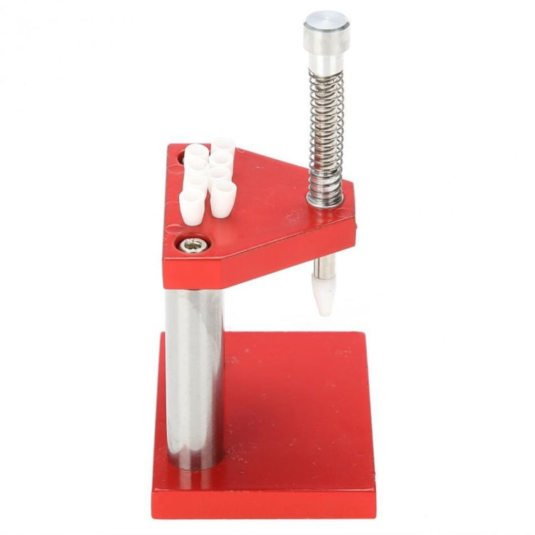 Watch Hand Plunger Puller Remover พร้อมชุดแม่พิมพ์พลาสติก 9 ชิ้น, Single Needle Pressure Needle