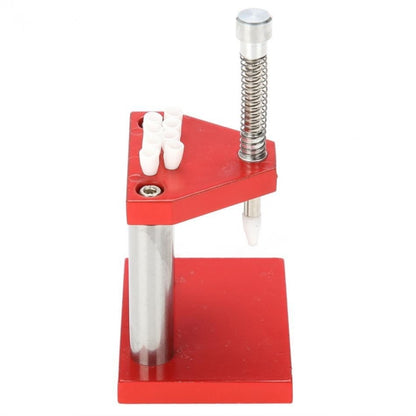 Watch Hand Plunger Puller Remover พร้อมชุดแม่พิมพ์พลาสติก 9 ชิ้น, Single Needle Pressure Needle