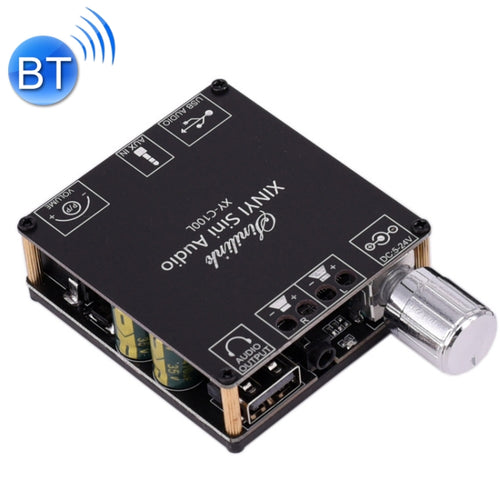 XY-C100L Stereo Stepless Tuning Bluetooth Digital Power Amplifier Board, XY-C100L
