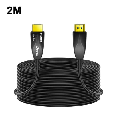 DTECH HDMI 2.0 เวอร์ชันสายไฟเบอร์ออปติคอล 4K 60Hz ทีวีจอใหญ่ การเดินสายไฟ, ความยาว:, 2m, 5m, 10m, 15m, 20m, 25m, 30m, 35m, 40m, 50m, 60m, 70m, 80m, 90m, 100m