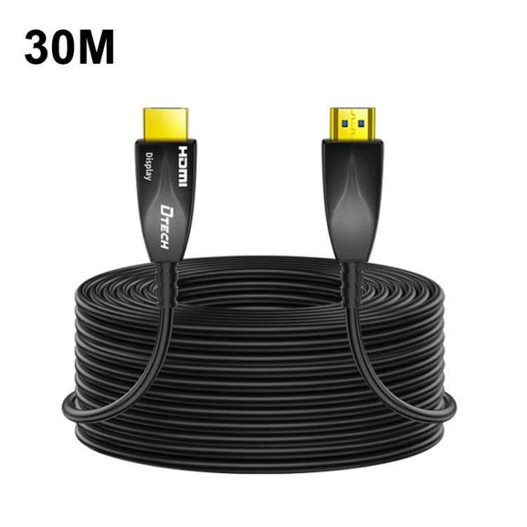 DTECH HDMI 2.0 เวอร์ชันสายไฟเบอร์ออปติคอล 4K 60Hz ทีวีจอใหญ่ การเดินสายไฟ, ความยาว:, 2m, 5m, 10m, 15m, 20m, 25m, 30m, 35m, 40m, 50m, 60m, 70m, 80m, 90m, 100m