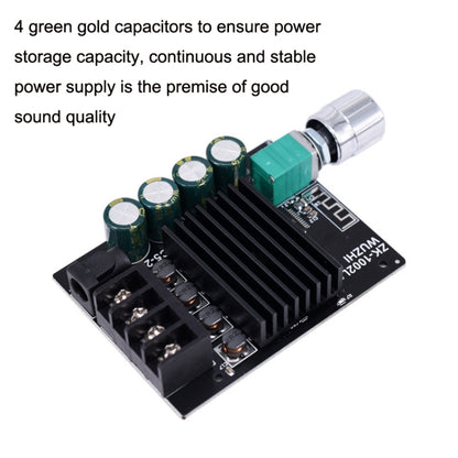 ZK-1002L มินิบอร์ดเครื่องขยายเสียงบลูทูธพลังงานสูงพร้อมปุ่มปรับระดับเสียง, ZK-1002L