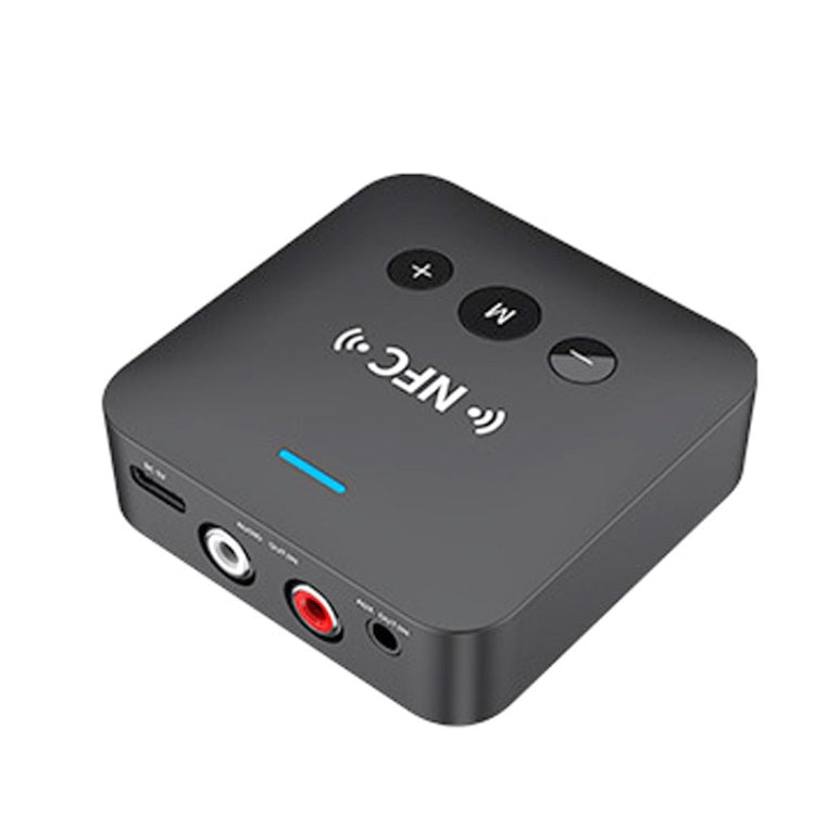 AFK-A10 NFC ตัวรับสัญญาณบลูทูธเครื่องส่งสัญญาณ AUX ตัวรับสัญญาณลำโพงรถยนต์