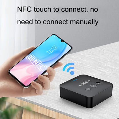 AFK-A10 NFC ตัวรับสัญญาณบลูทูธเครื่องส่งสัญญาณ AUX ตัวรับสัญญาณลำโพงรถยนต์