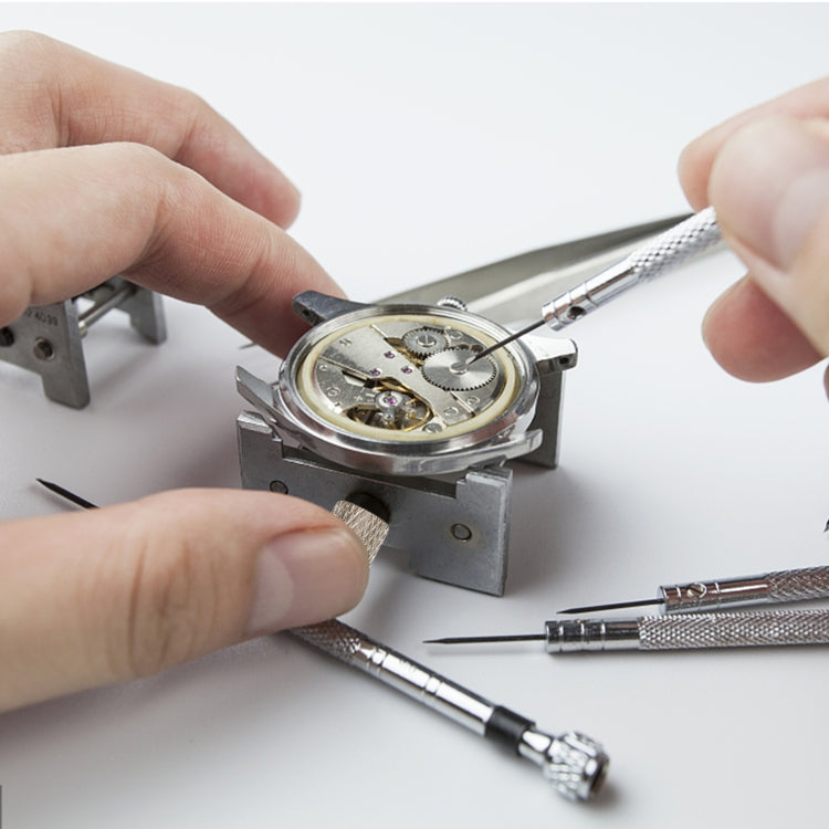 2 in 1 Watch Movement Holder Clip Base Metal Multi Function Vise Clamp, 2 In 1 Watch Movement Holder