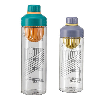 2 ชิ้นฤดูร้อนแบบพกพาชาทนอุณหภูมิสูงรั่วถ้วยพลาสติก, 550ml, 650ml