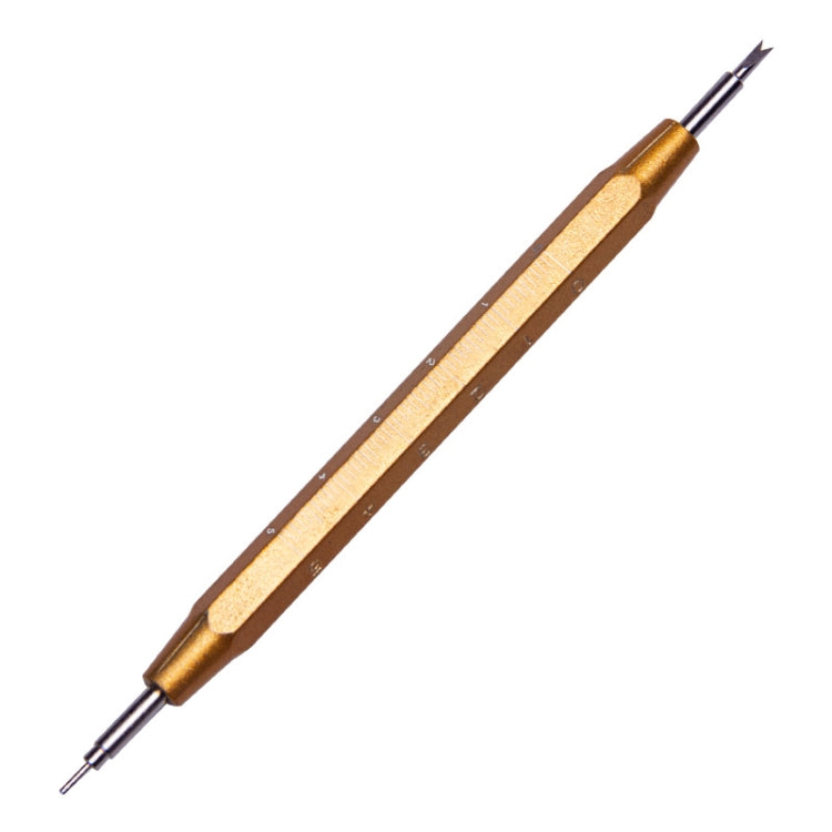 10pcs Single-headed Watch Repair เครื่องมือ Ear Batch Replacement Watch Strap Tool, 10 Pair Silver, 10 Pair Golden, 5 PCS Screw Gold, 5 PCS With Scale Blue, With Scale Golden, 5 PCS With Scale  Black, With Packaging  A, With Packaging B                ...
