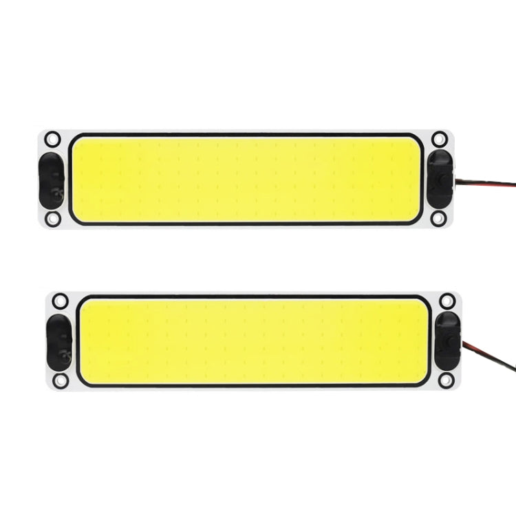 2PCS รถ Cab LED ไฟอ่านหนังสือ COB รถบรรทุกไฟภายในโดมโคมไฟ, Car LED Reading Light