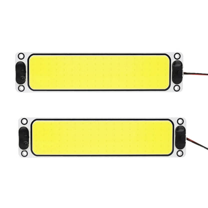 2PCS รถ Cab LED ไฟอ่านหนังสือ COB รถบรรทุกไฟภายในโดมโคมไฟ, Car LED Reading Light