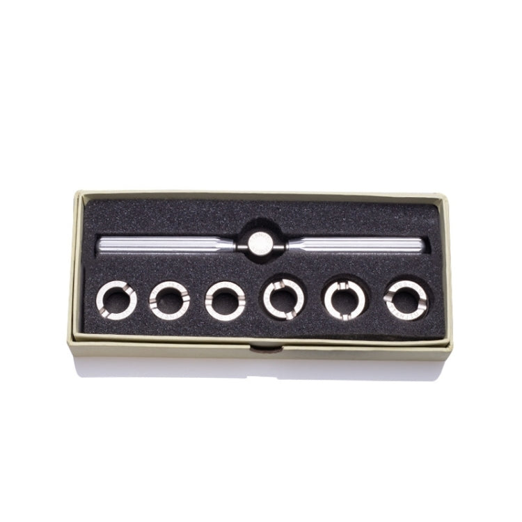 นาฬิกา เครื่องมือเปิดฝาหลัง ประแจถอดฝาหลังนาฬิกาแบบปรับได้, Gear Rear Cover, Round Teeth, Square Teeth
