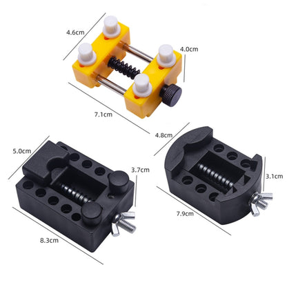 3 PCS 2058 เครื่องมือซ่อมนาฬิกา Watch Seat Dial Cover Fixing Seat, B Type, E Type
