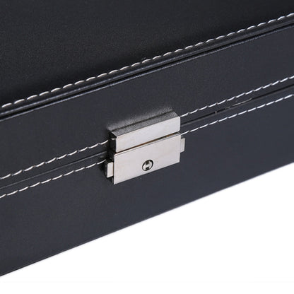 8-Bit Watch Display Storage Boxสร้อยคอแหวนกล่องเครื่องประดับพร้อมกระจก, 8-Bit Watch Display Box