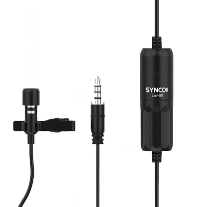 SYNCO S8 Lavalier Live Wired Microphone, ข้อมูลจำเพาะ:, Black, Black + Type-C, Black + 8 Pin, Black + Type-C + 8 Pin
