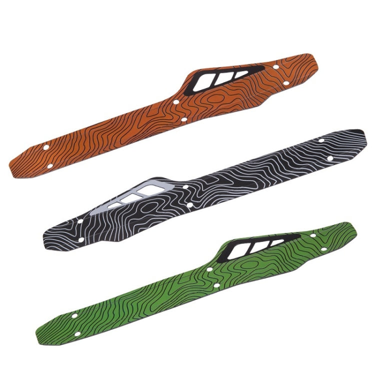 ZTTO 2 PCS Mountain Bike Plastic Chain Guard เกียร์ขี่, สีส้ม, สีเขียว, สีดำ