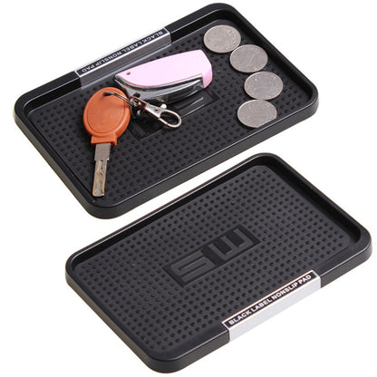 2 PCS SHUNWEI SD-1030 Car Universal Anti-skid Pad Storage Tray, SD-1030 Black