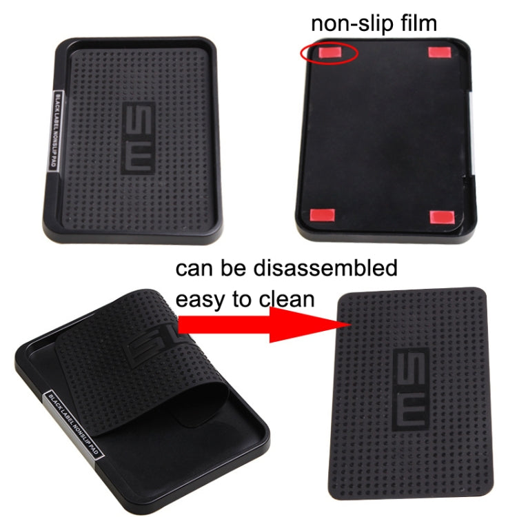 2 PCS SHUNWEI SD-1030 Car Universal Anti-skid Pad Storage Tray, SD-1030 Black
