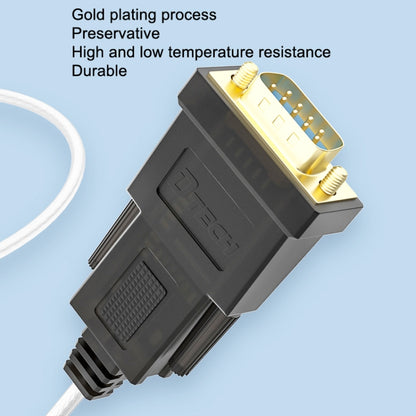 DTECH DT-5002A 1.8m USB To RS232 Serial Line DB9 เข็มพอร์ต COM, 1.8m