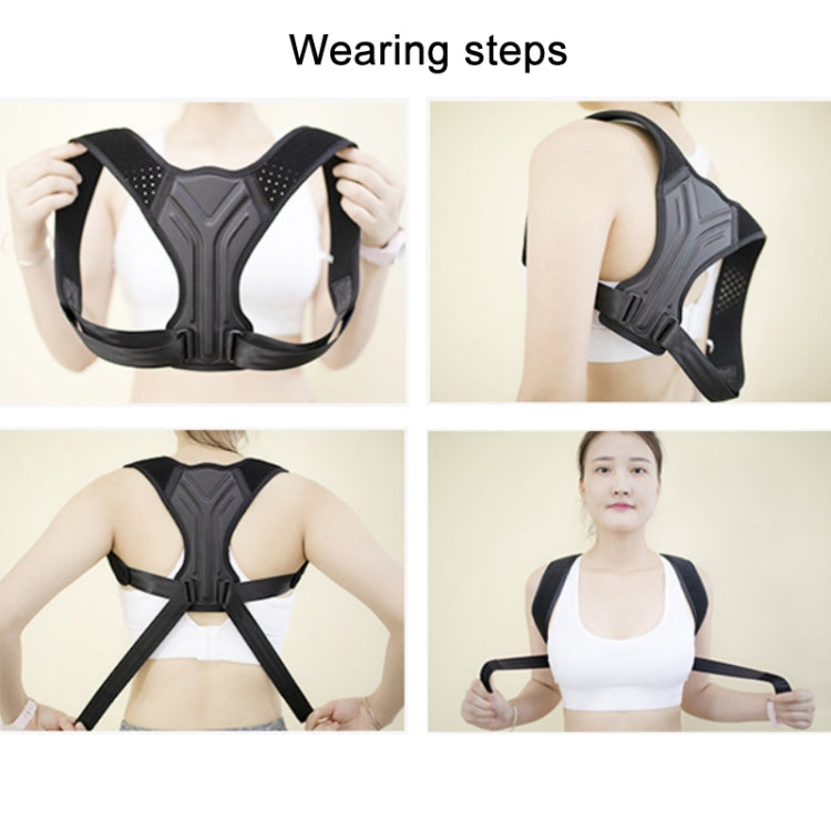ผู้ใหญ่เด็กที่มองไม่เห็นระบายอากาศต่อต้านหลังค่อมเข็มขัดแก้ไข, XS, S, M, L, XL