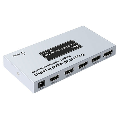 DTECH DT-7144A HDMI 2.0 1 In 4 Out 4K X 2K HD Video Splitter, ปลั๊ก CN, DT-7144A