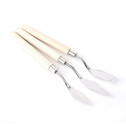 13 ใน 1 ภาพวาดสีน้ำมันรูปทรงพิเศษ Scraper Painting Creation Art Palette Knife, 13 In 1