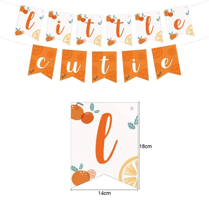Citrus Pattern ตกแต่งงานเลี้ยงวันเกิดเด็ก, Baby Birthday Party Decoration