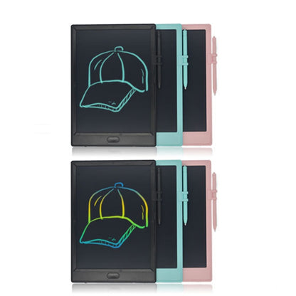 กระดานเขียน LCD 10 นิ้ว กระดานเขียนมือเด็ก สไตล์:, Black Monochrome, Light Blue Monochrome, Light Pink Monochrome, Black Colorful, Light Blue Colorful, Light Pink Colorful