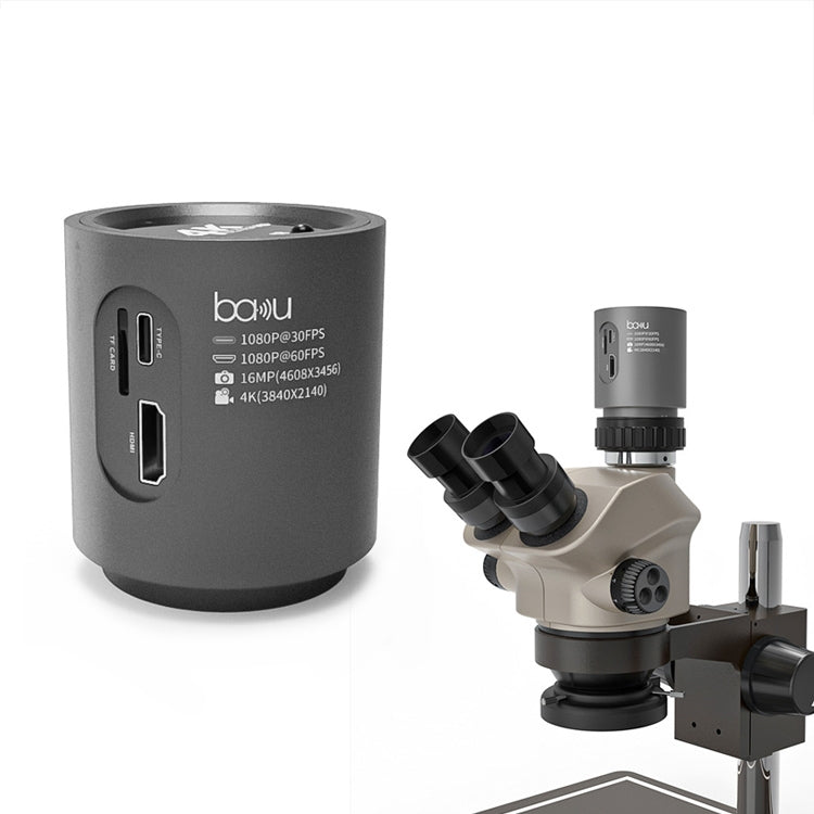 Baku 4K Camera Electron Microscope Photo Video ช่องมองภาพอิเล็กทรอนิกส์, BK-4K CCD