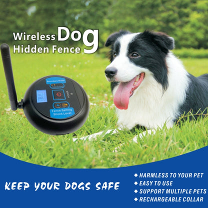 Pet Wireless Trainer Bark Stopper รั้วอิเล็กทรอนิกส์, ข้อมูลจำเพาะ:, US Plug, EU Plug, AU Plug, UK Plug