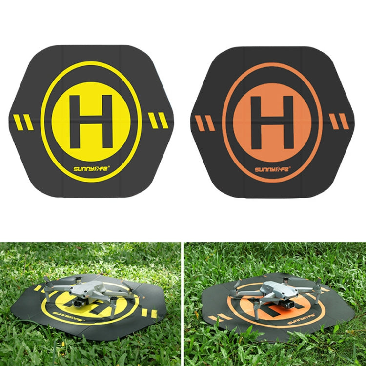 Sunnylife Drone Universal ลานจอดเฮลิคอปเตอร์หนังพับได้สองด้านขนาด: 55 x 50 ซม, TJP08