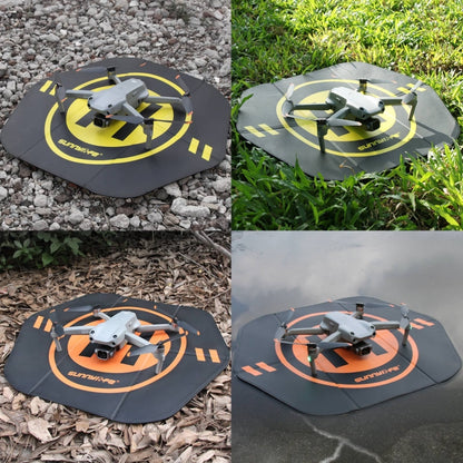 Sunnylife Drone Universal ลานจอดเฮลิคอปเตอร์หนังพับได้สองด้านขนาด: 55 x 50 ซม, TJP08