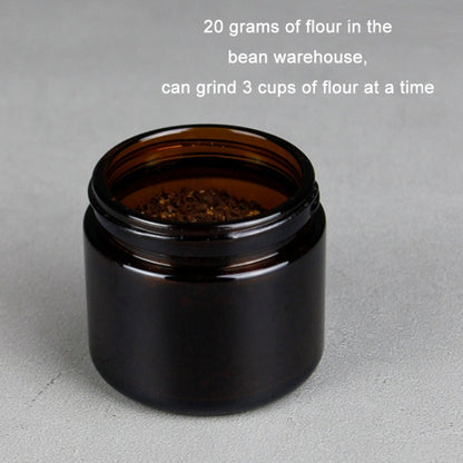 เครื่องบดเมล็ดกาแฟมือหมุนเพลาคู่แกนสแตนเลสแบบแมนนวล, Manual Stainless Steel