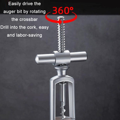 ที่เปิดขวดไวน์โลหะผสมสังกะสีครัว, Wine Opener