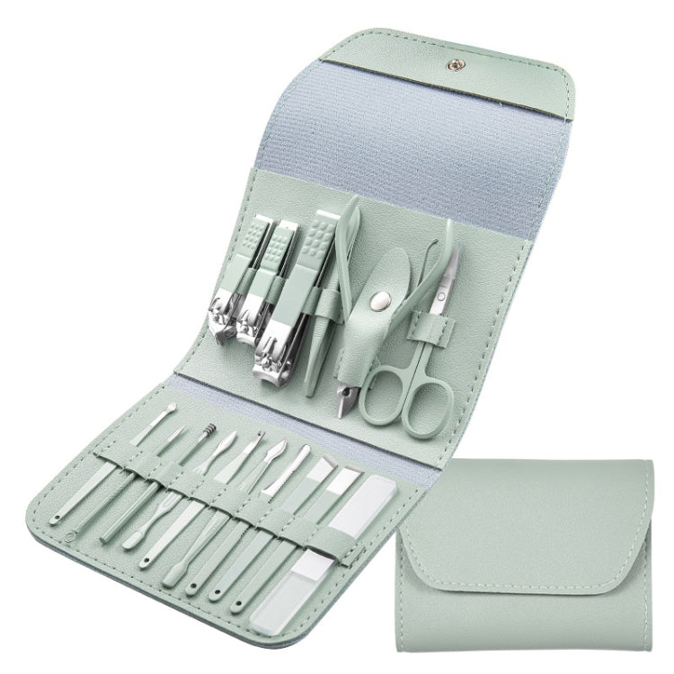 ชุดเครื่องมือทำเล็บกรรไกรตัดเล็บ Dead Skin Scissors Manicure Tool, 12 In 1 Matcha Green, 12 In 1 Coffee, 12 In 1 Black, 12 In 1 Pink, 16 In 1 Green, 16 In 1 Matcha Green, 16 In 1 Pink, 16 In 1 Coffee, 16 In 1 Blue, 16 In 1 Purple