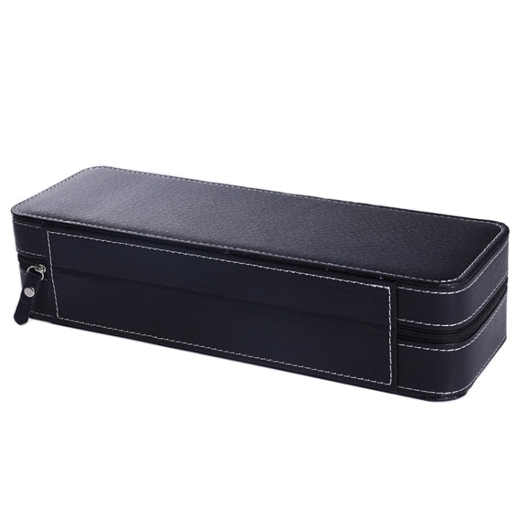 กล่องใส่นาฬิกา 6 บิตซิปกล่องใส่นาฬิกา PU Zipper Bag Watch Box, 6 Bit