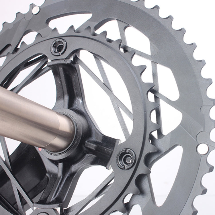 RACEWORK RKRFA จักรยานเสือหมอบอะลูมิเนียมอัลลอย 22 สปีด Crankset, Spec:, 50-34T without BB, 53-39T without BB, 50-34T with BB, 53-39T with BB
