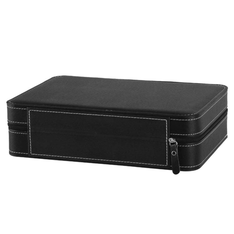10 บิตซิปกล่องเก็บนาฬิกากล่องแสดงกระเป๋า PU กระเป๋าใส่นาฬิกาซิป, 10 Bit