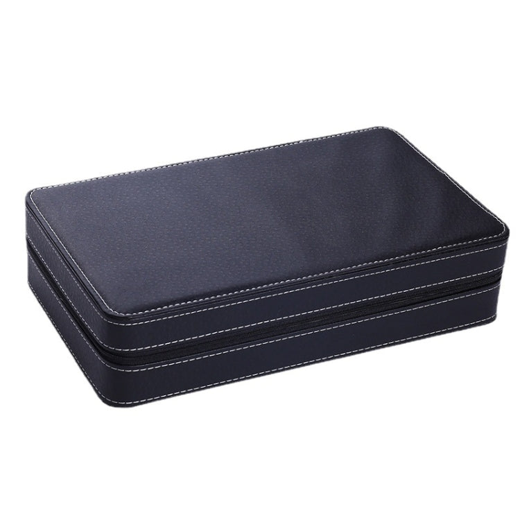 กล่องใส่นาฬิกา 12 บิตซิปกล่องเก็บของกล่องใส่นาฬิกา PU Zipper Bag, 12 Bit