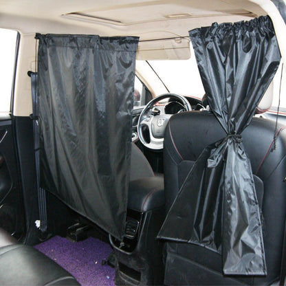 ม่านบังแดดรถยนต์ Car Privacy Partition Curtain, Size: 134x78cm