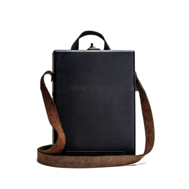 กระเป๋าเอกสารไม้วอลนัท Writer Messenger, Black, Green