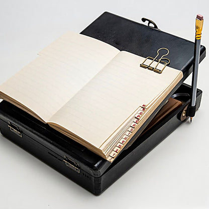 กระเป๋าเอกสารไม้วอลนัท Writer Messenger, Black, Green
