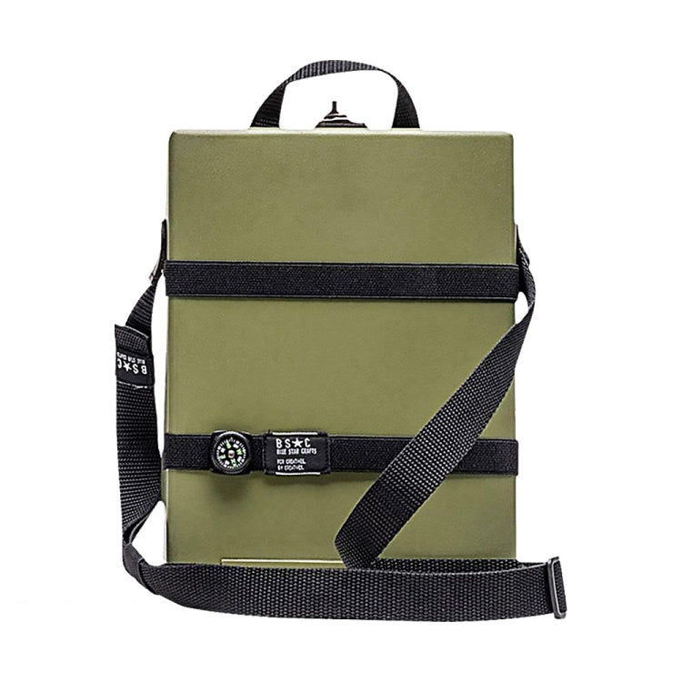 กระเป๋าเอกสารไม้วอลนัท Writer Messenger, Black, Green